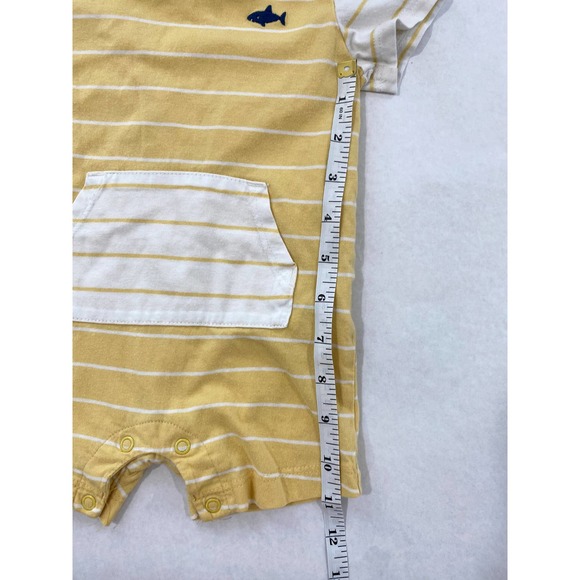 Carter's Baby Short Sleeve Cotton Romper - Picture 3 of 5